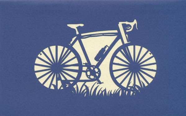 Fahrrad (blau)
